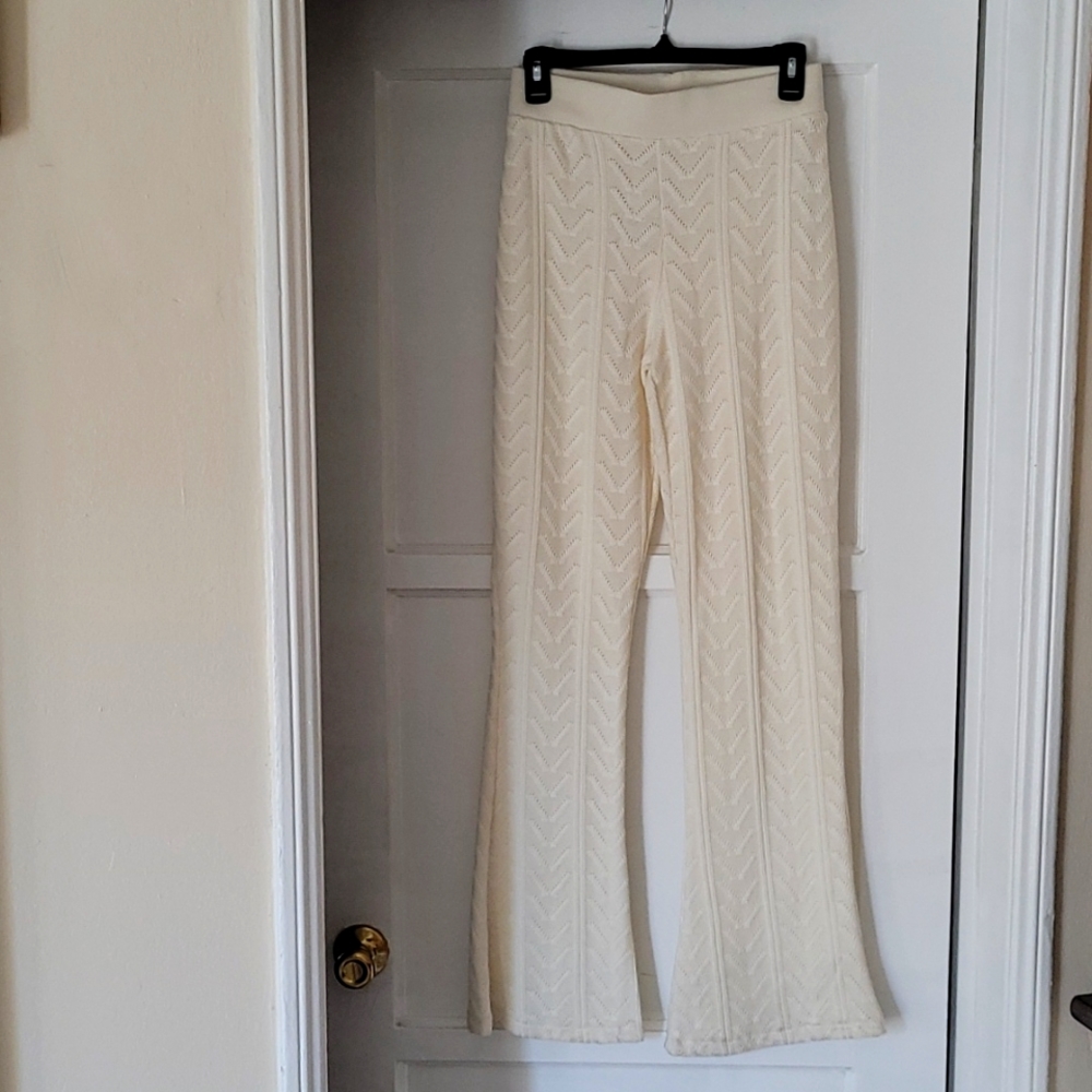 NWT Zara Crochet Pants